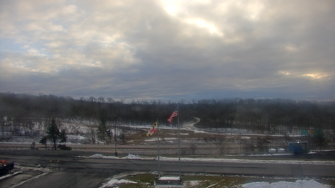 Thumbnail for current weather camera view from Garrett County EMA - Grantsville County Roads in Grantsville, Maryland