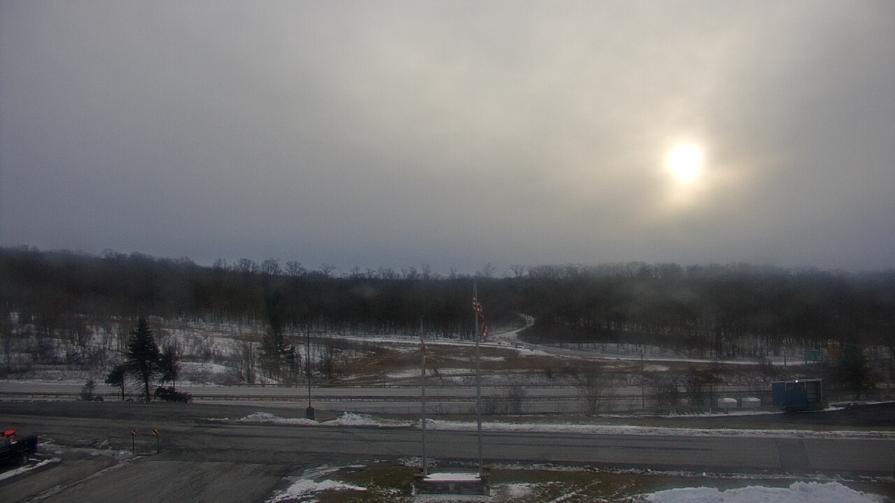 Thumbnail for current weather camera view from Garrett County EMA - Grantsville County Roads in Grantsville, Maryland