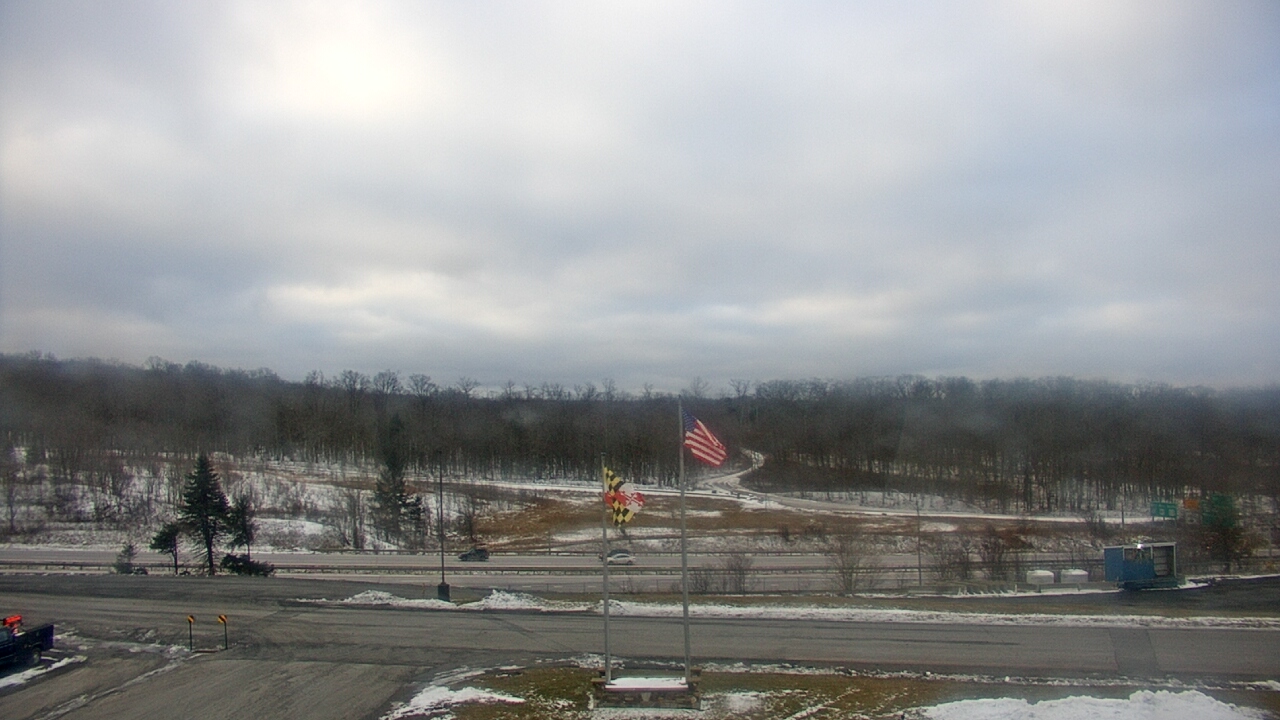 Thumbnail for current weather camera view from Garrett County EMA - Grantsville County Roads in Grantsville, Maryland