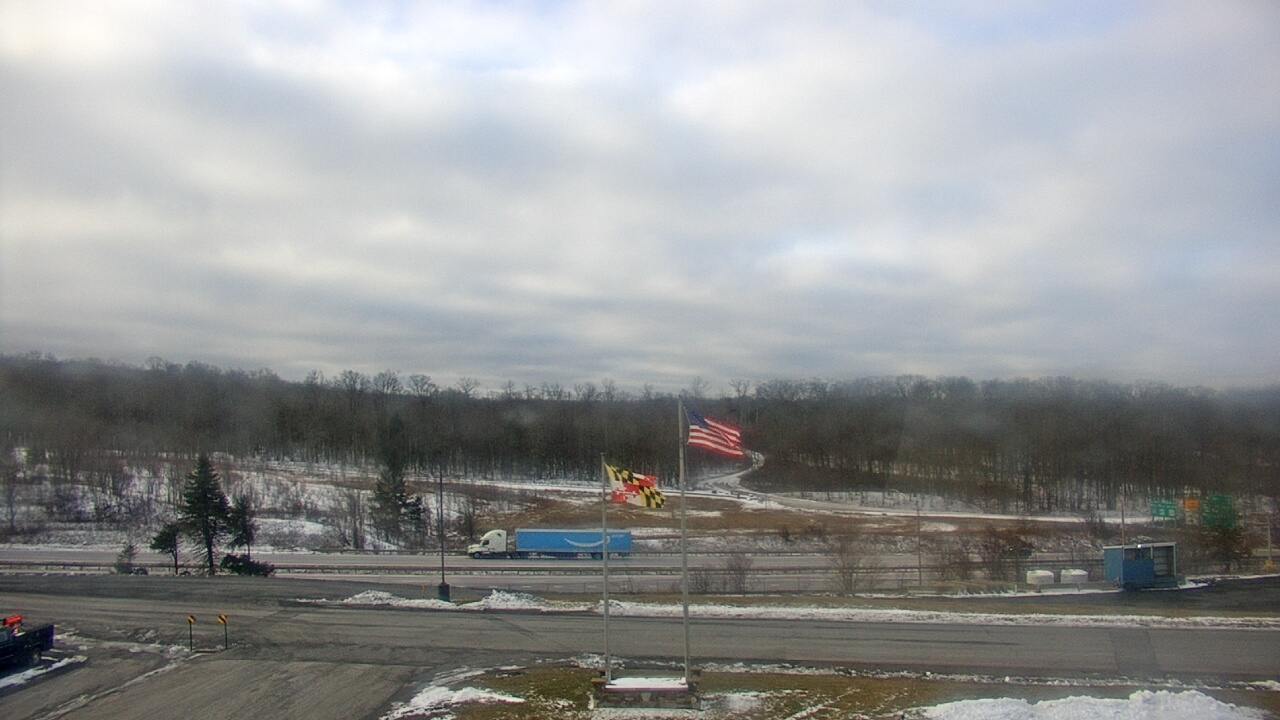 Thumbnail for current weather camera view from Garrett County EMA - Grantsville County Roads in Grantsville, Maryland