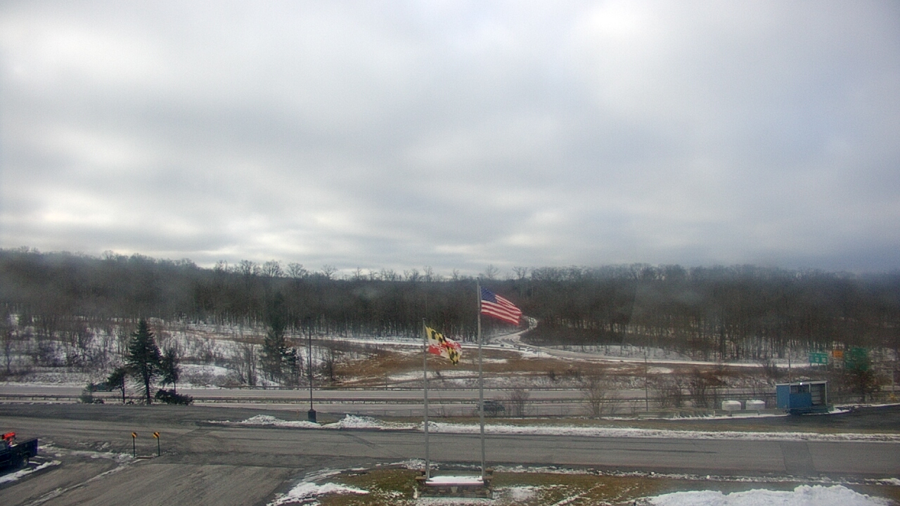 Thumbnail for current weather camera view from Garrett County EMA - Grantsville County Roads in Grantsville, Maryland