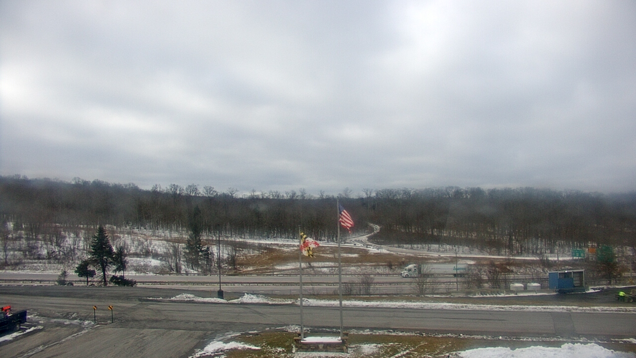 Thumbnail for current weather camera view from Garrett County EMA - Grantsville County Roads in Grantsville, Maryland