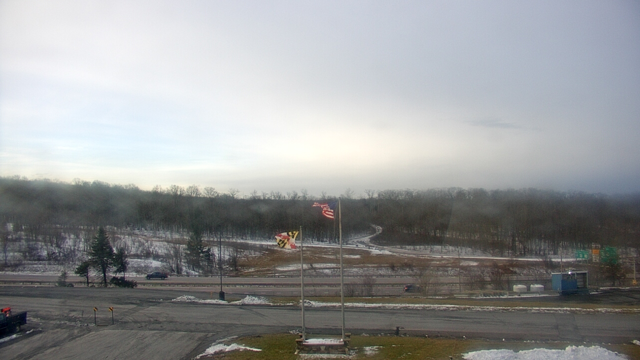 Thumbnail for current weather camera view from Garrett County EMA - Grantsville County Roads in Grantsville, Maryland