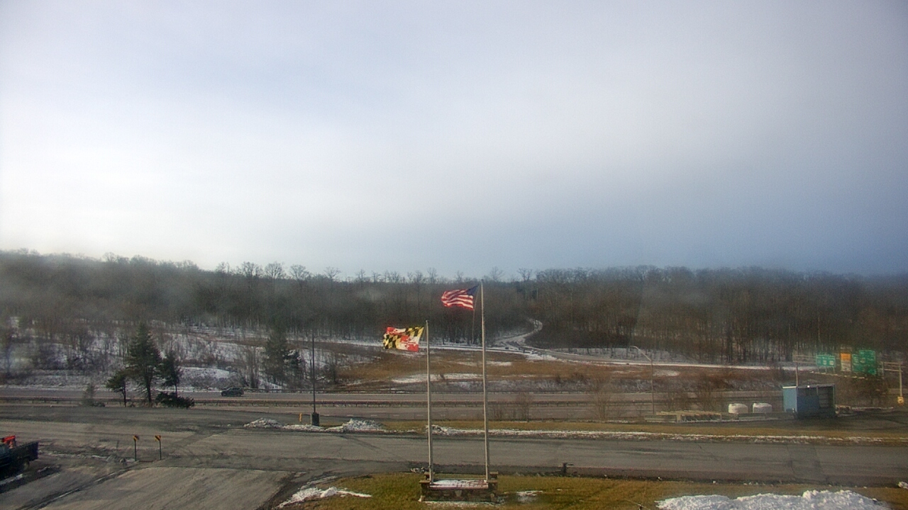 Thumbnail for current weather camera view from Garrett County EMA - Grantsville County Roads in Grantsville, Maryland