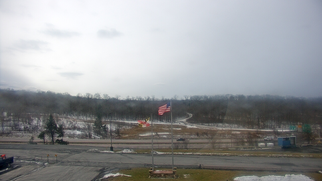 Thumbnail for current weather camera view from Garrett County EMA - Grantsville County Roads in Grantsville, Maryland