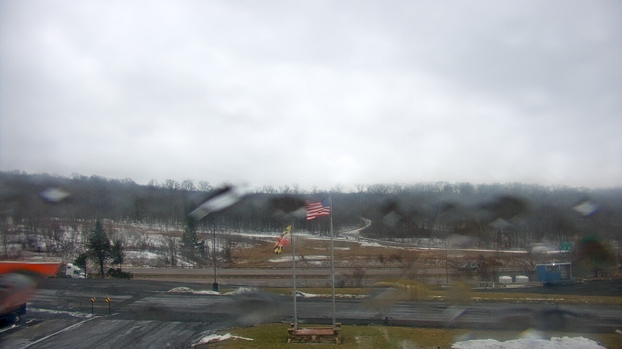 Thumbnail for current weather camera view from Garrett County EMA - Grantsville County Roads in Grantsville, Maryland