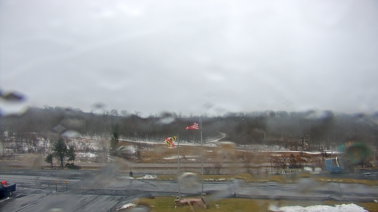 Thumbnail for current weather camera view from Garrett County EMA - Grantsville County Roads in Grantsville, Maryland