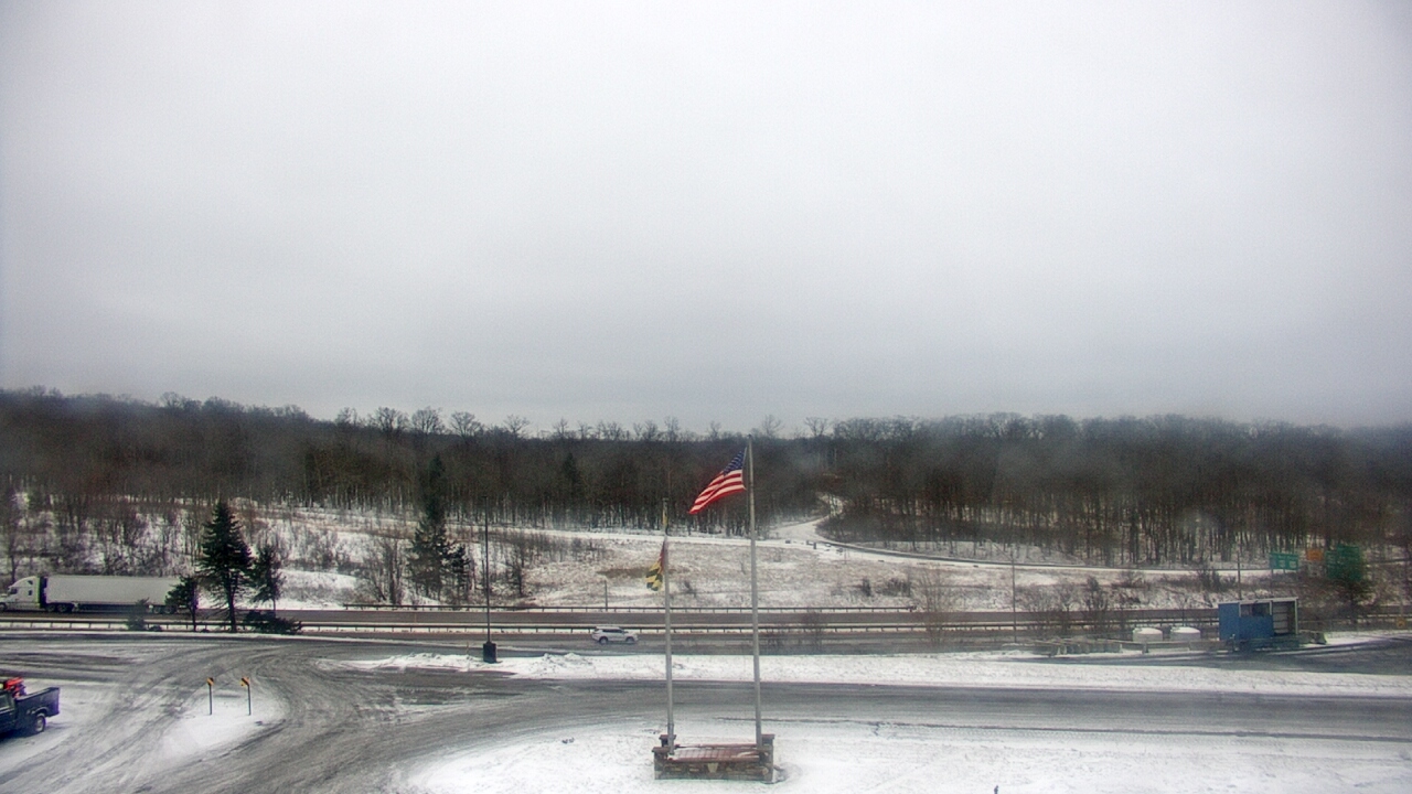 Thumbnail for current weather camera view from Garrett County EMA - Grantsville County Roads in Grantsville, Maryland