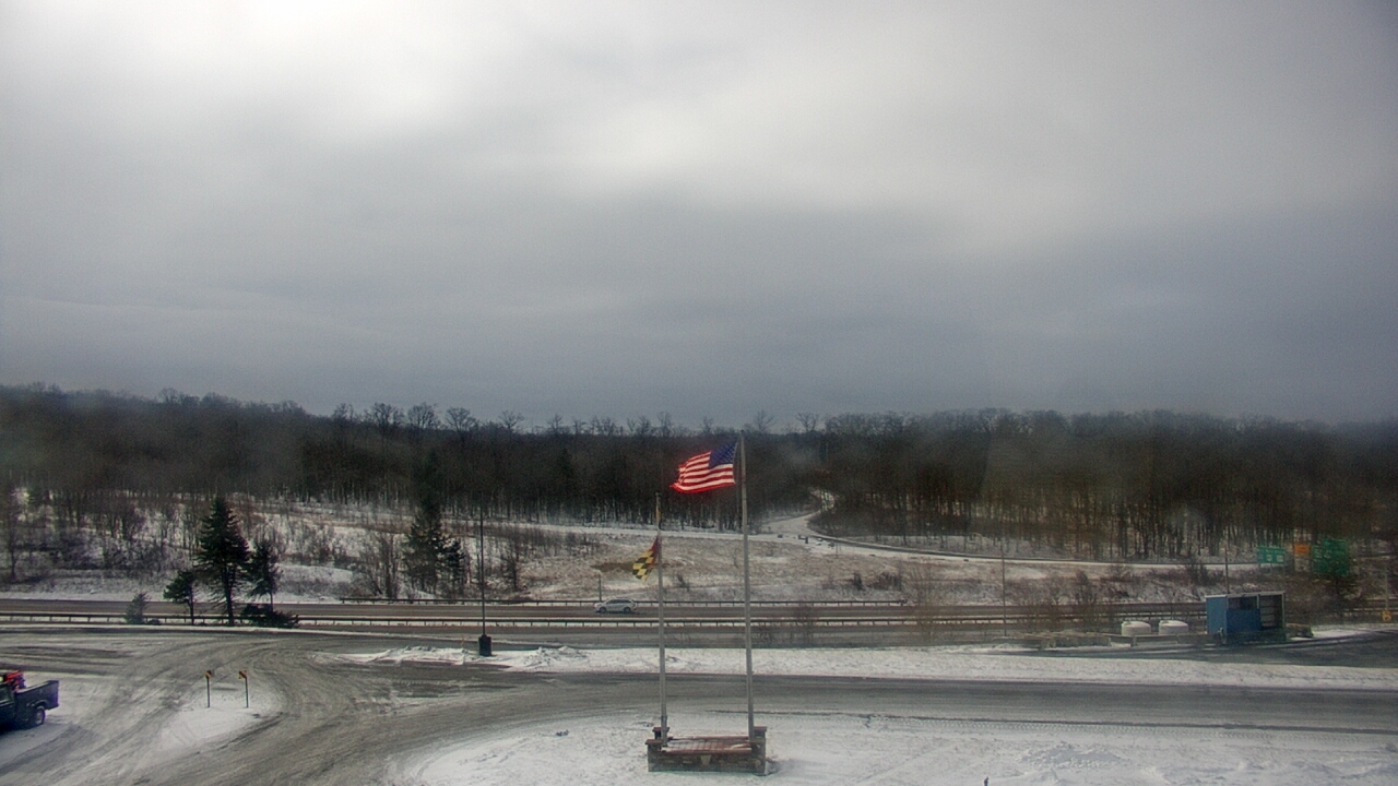 Thumbnail for current weather camera view from Garrett County EMA - Grantsville County Roads in Grantsville, Maryland