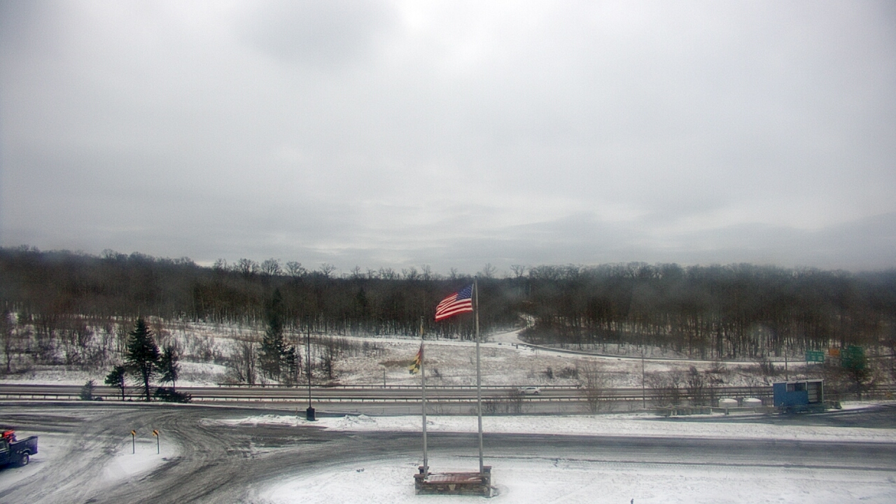 Thumbnail for current weather camera view from Garrett County EMA - Grantsville County Roads in Grantsville, Maryland