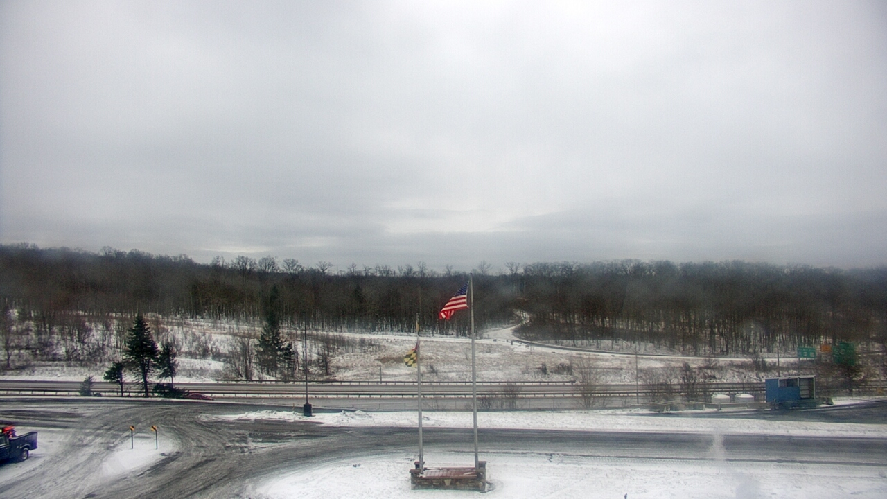 Thumbnail for current weather camera view from Garrett County EMA - Grantsville County Roads in Grantsville, Maryland