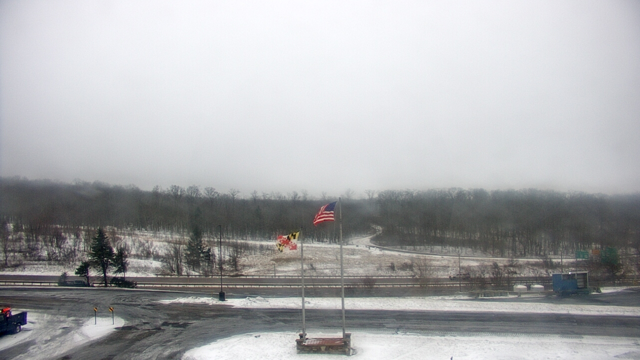 Thumbnail for current weather camera view from Garrett County EMA - Grantsville County Roads in Grantsville, Maryland