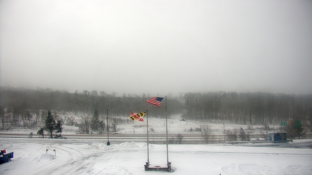 Thumbnail for current weather camera view from Garrett County EMA - Grantsville County Roads in Grantsville, Maryland