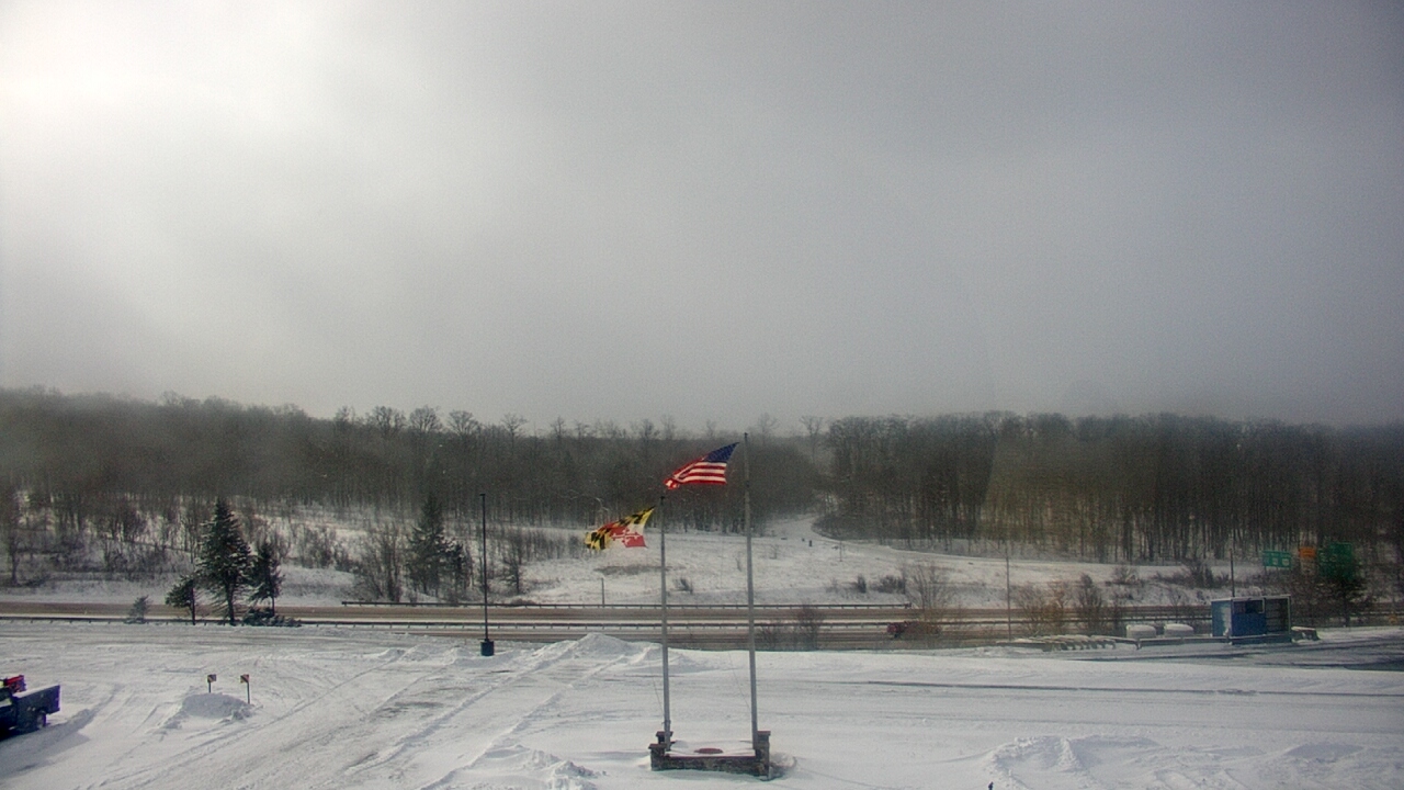 Thumbnail for current weather camera view from Garrett County EMA - Grantsville County Roads in Grantsville, Maryland