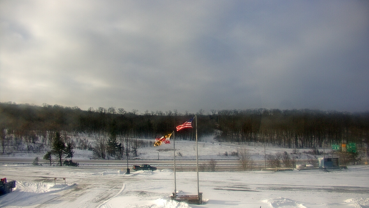 Thumbnail for current weather camera view from Garrett County EMA - Grantsville County Roads in Grantsville, Maryland