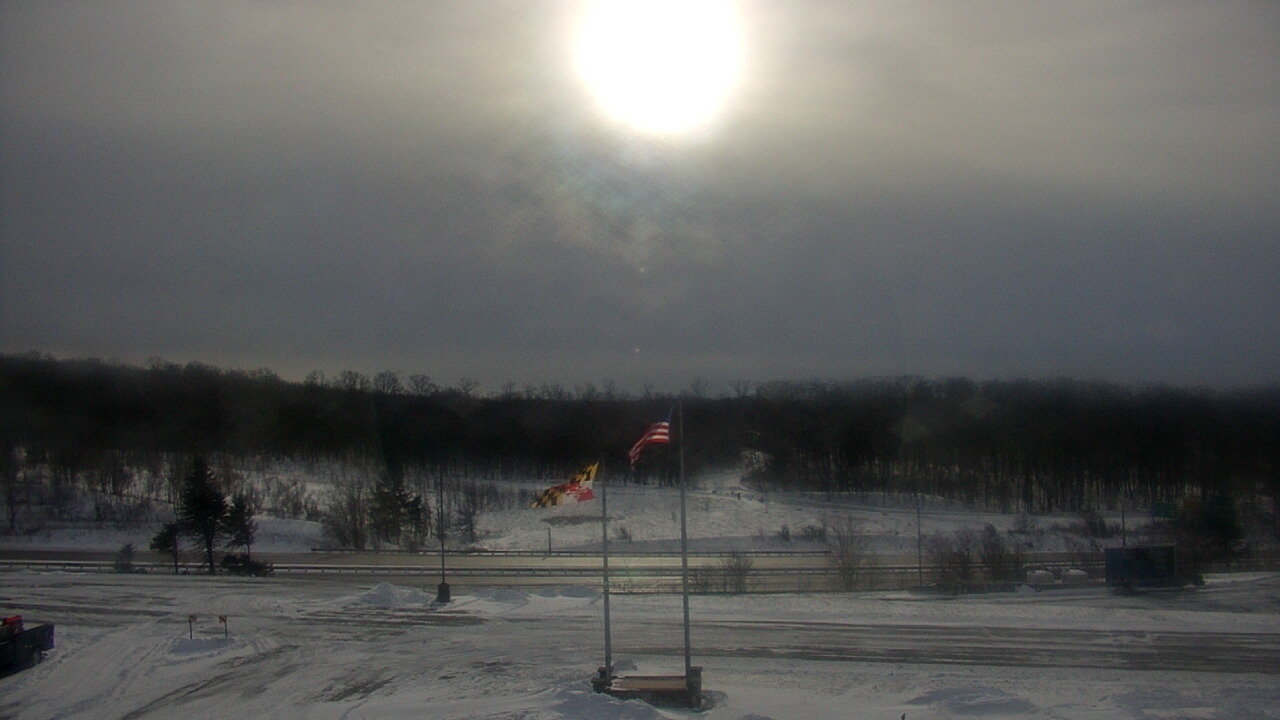 Thumbnail for current weather camera view from Garrett County EMA - Grantsville County Roads in Grantsville, Maryland