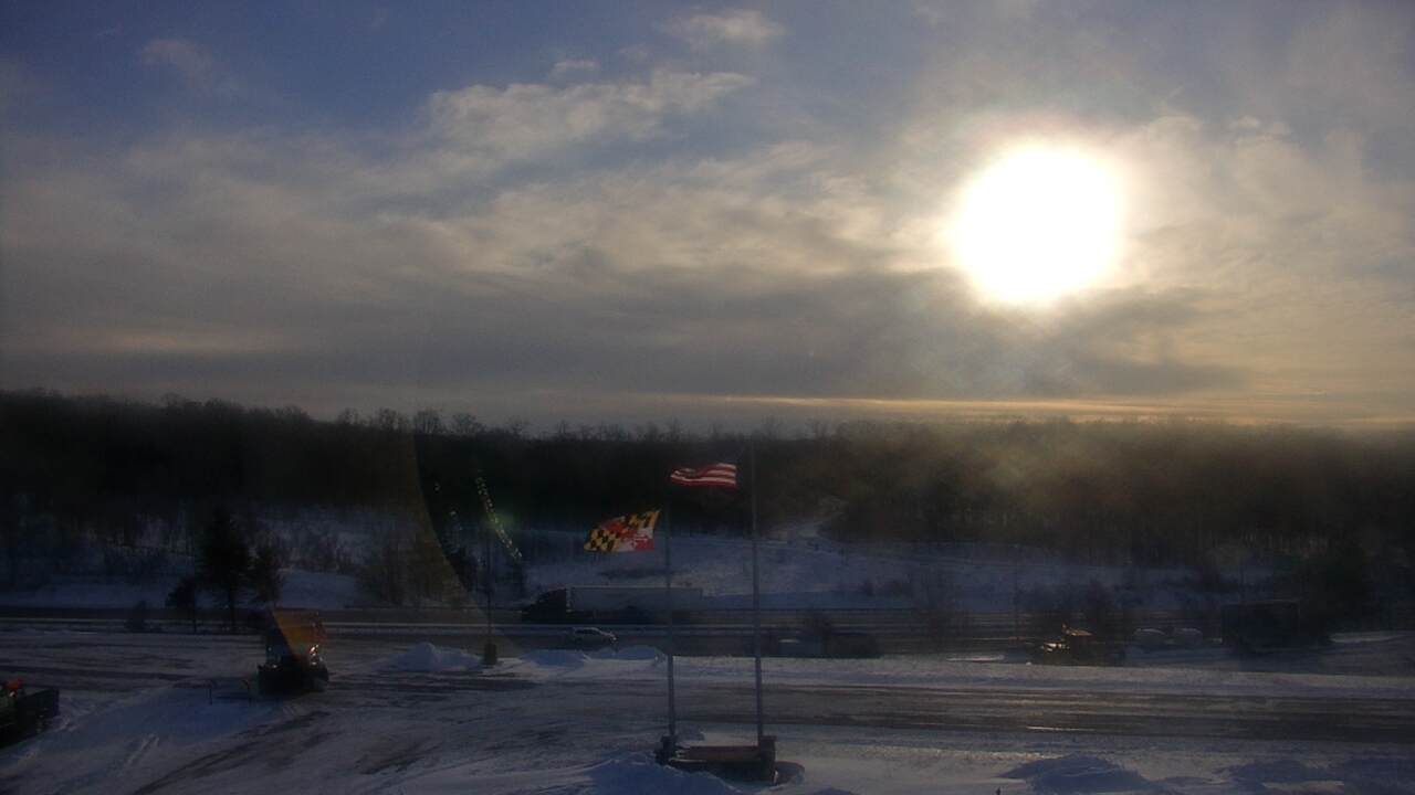 Thumbnail for current weather camera view from Garrett County EMA - Grantsville County Roads in Grantsville, Maryland