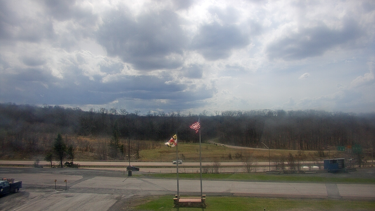 Thumbnail for current weather camera view from Garrett County EMA - Grantsville County Roads in Grantsville, Maryland