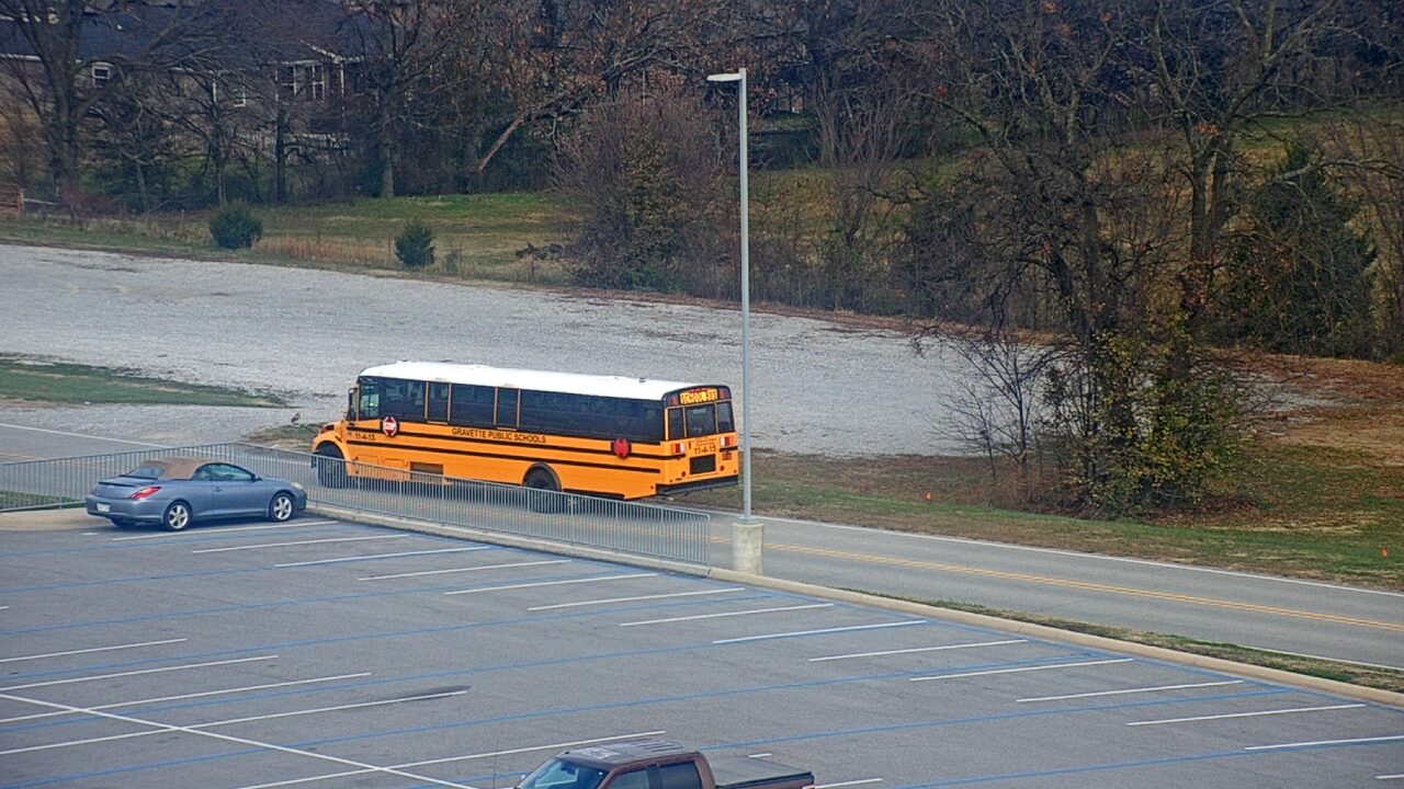 Thumbnail for current weather camera view from Gravette High School in Gravette, Arkansas