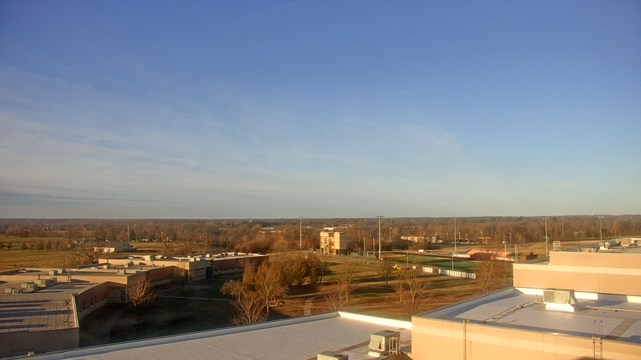 Thumbnail for current weather camera view from Gravette High School in Gravette, Arkansas