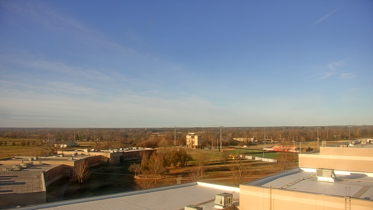 Thumbnail for current weather camera view from Gravette High School in Gravette, Arkansas