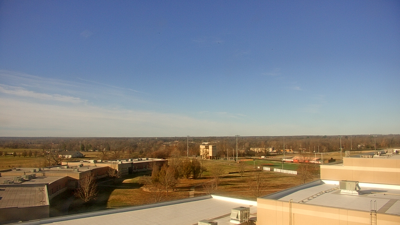 Thumbnail for current weather camera view from Gravette High School in Gravette, Arkansas