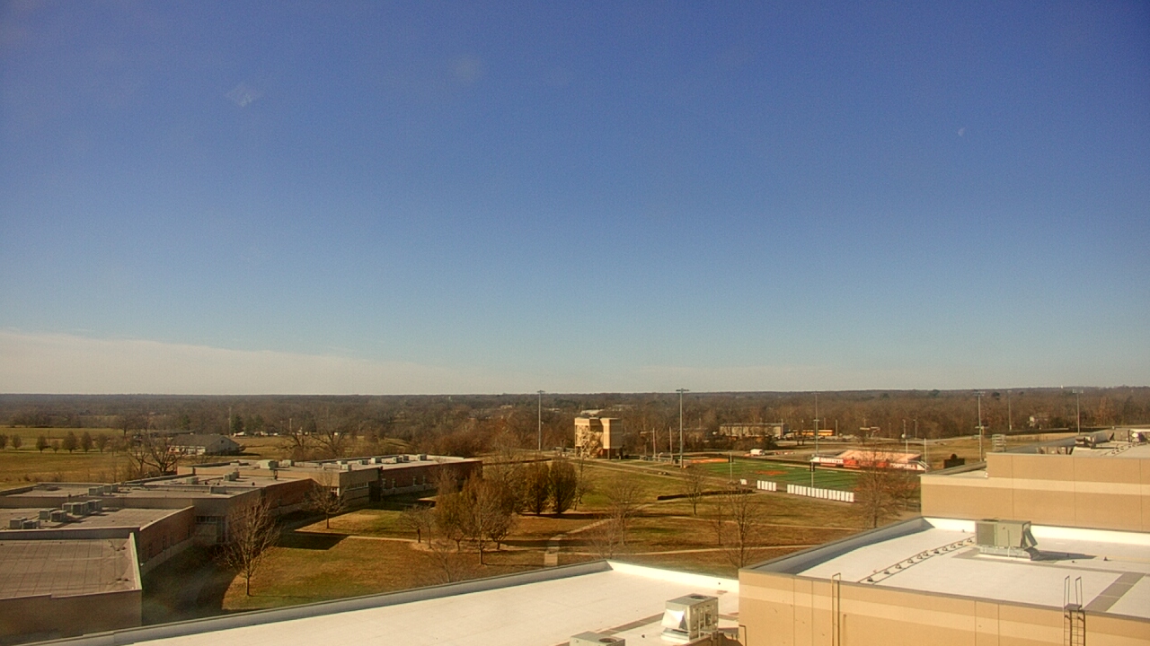Thumbnail for current weather camera view from Gravette High School in Gravette, Arkansas