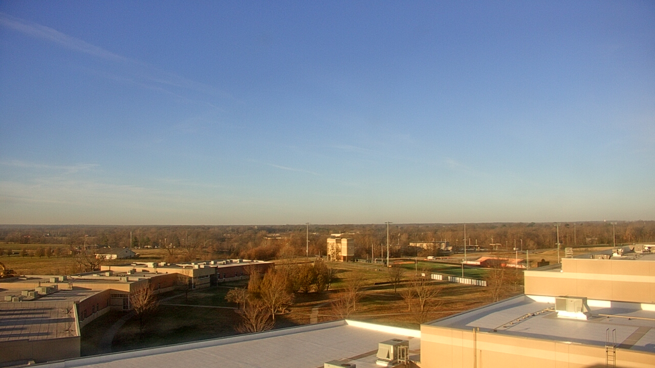 Thumbnail for current weather camera view from Gravette High School in Gravette, Arkansas