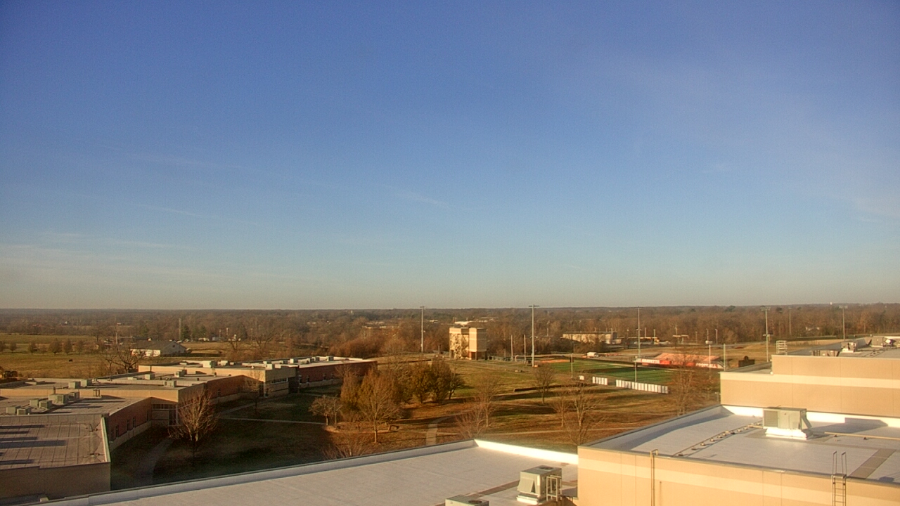 Thumbnail for current weather camera view from Gravette High School in Gravette, Arkansas
