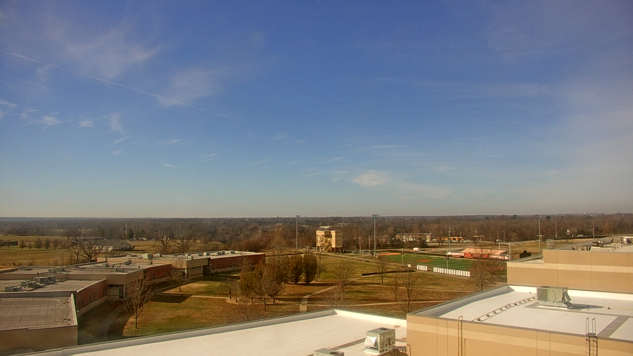 Thumbnail for current weather camera view from Gravette High School in Gravette, Arkansas