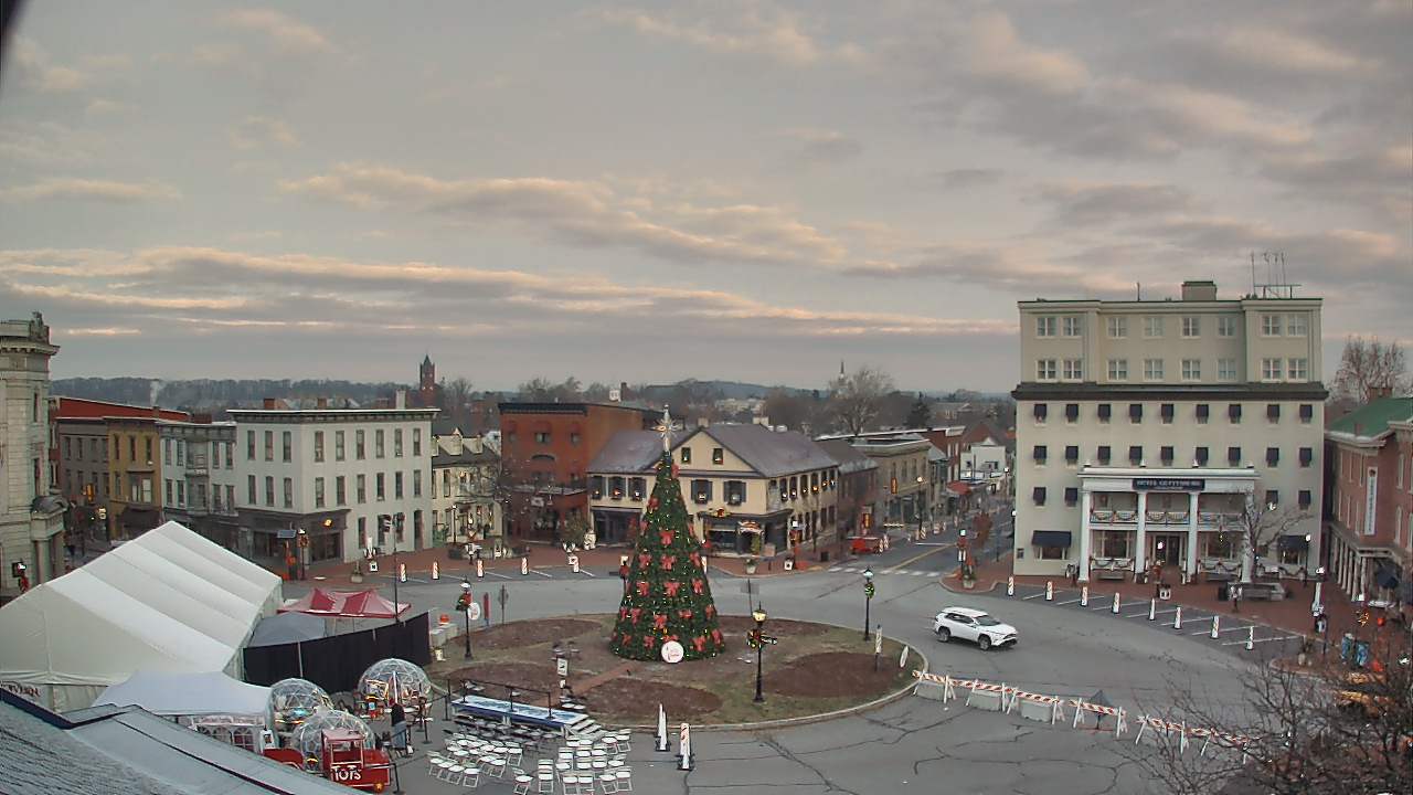 Thumbnail for current weather camera view from Blue and Gray Bar and Grill in Gettysburg, Pennsylvania