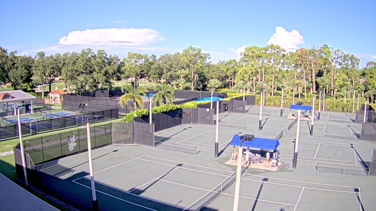 Thumbnail for current weather camera view from Grey Oaks Country Club in Naples, Florida