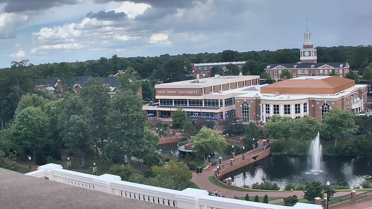 Thumbnail for current weather camera view from High Point University in High Point, North Carolina