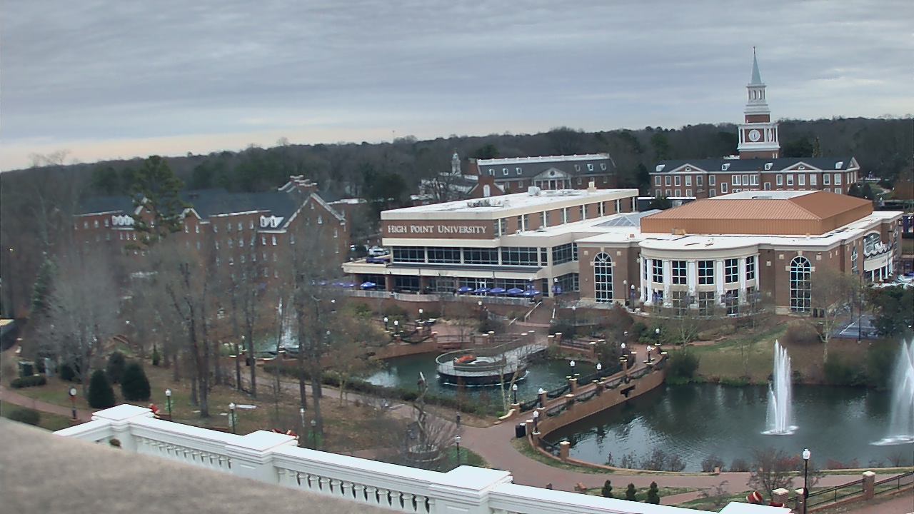 Thumbnail for current weather camera view from High Point University in High Point, North Carolina