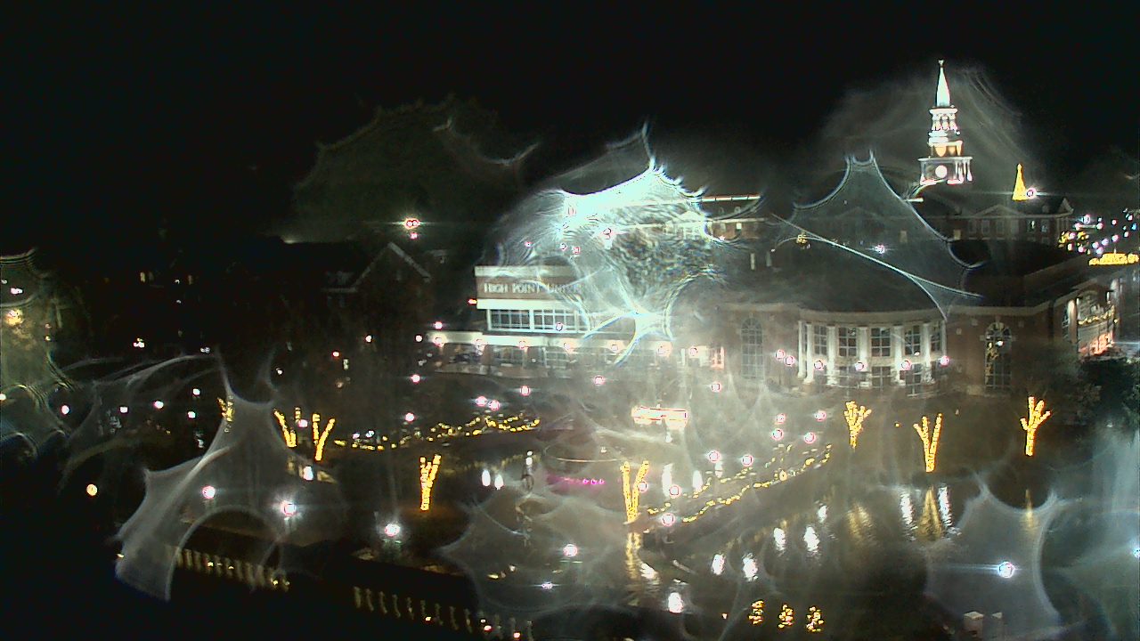 Thumbnail for current weather camera view from High Point University in High Point, North Carolina