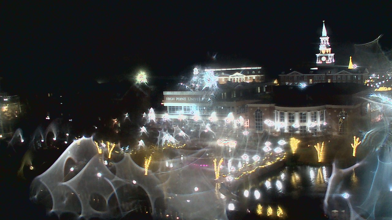 Thumbnail for current weather camera view from High Point University in High Point, North Carolina