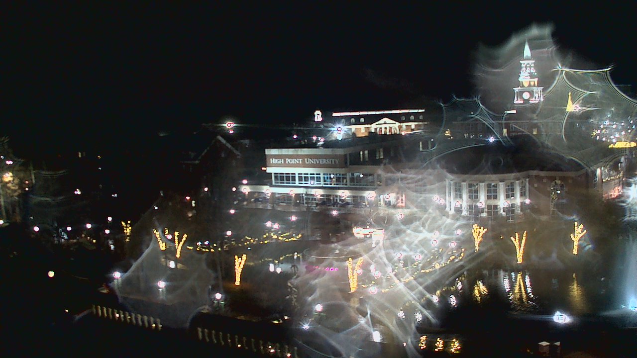 Thumbnail for current weather camera view from High Point University in High Point, North Carolina
