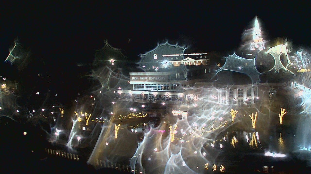Thumbnail for current weather camera view from High Point University in High Point, North Carolina
