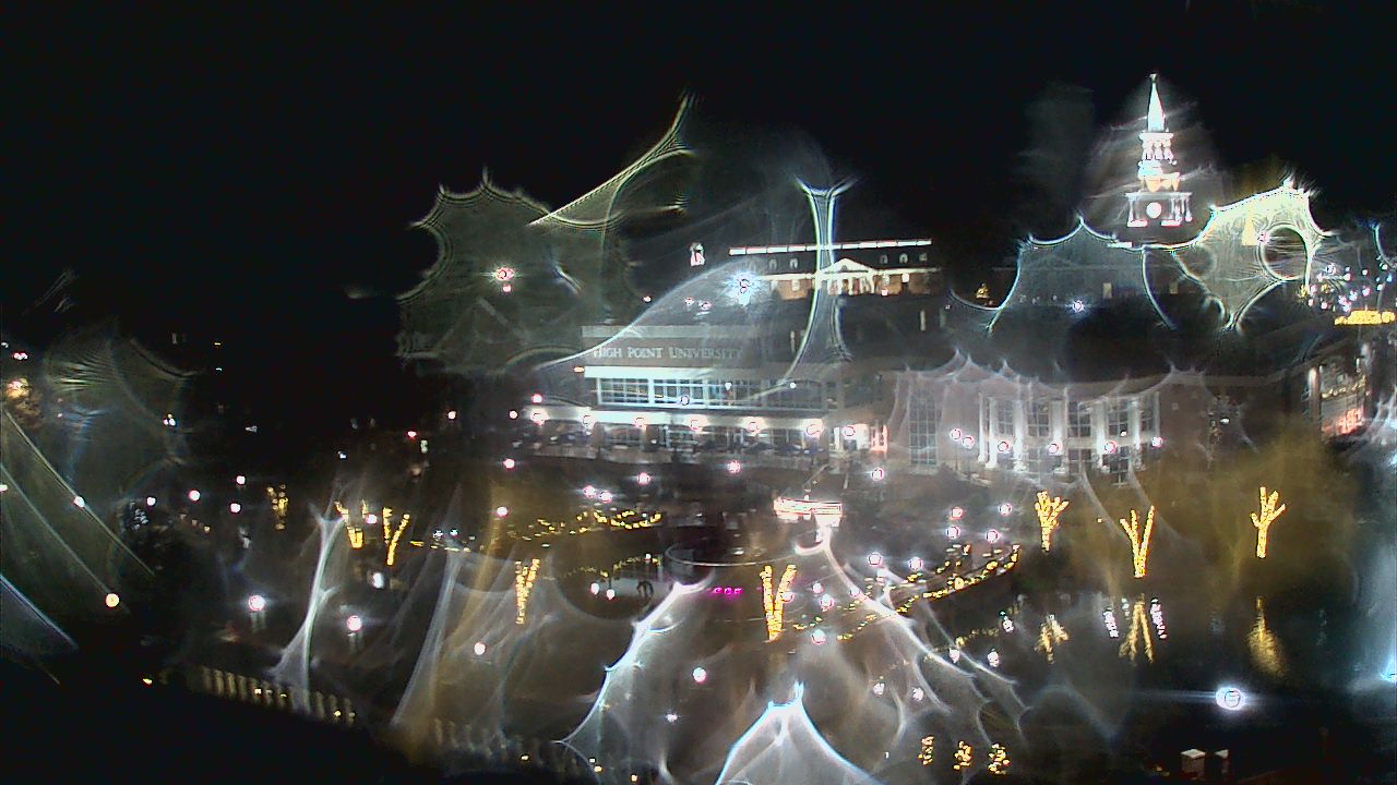 Thumbnail for current weather camera view from High Point University in High Point, North Carolina