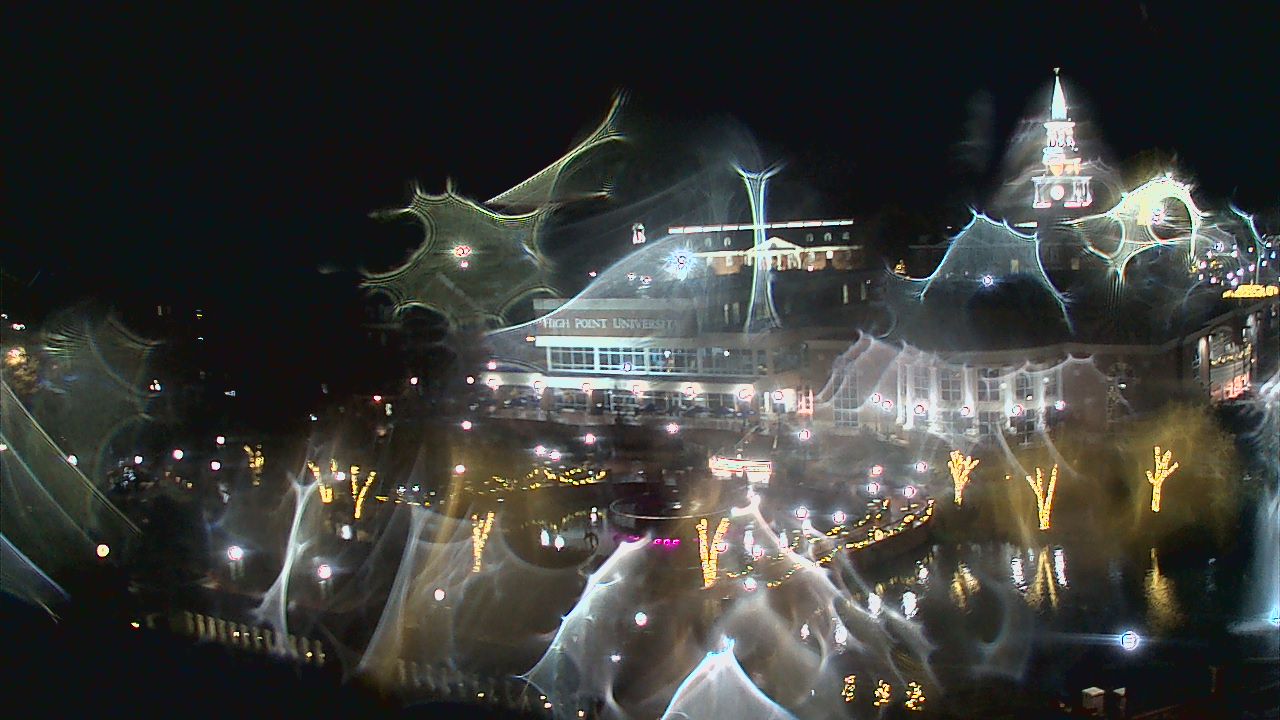 Thumbnail for current weather camera view from High Point University in High Point, North Carolina
