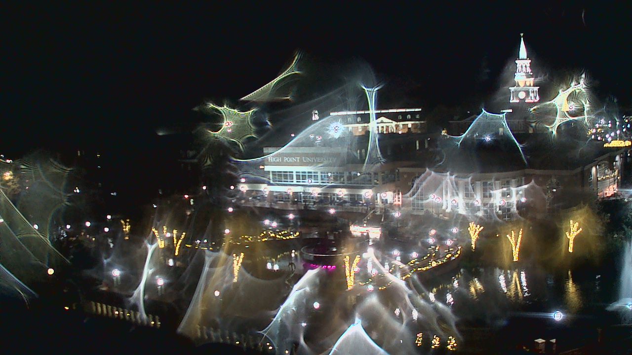 Thumbnail for current weather camera view from High Point University in High Point, North Carolina