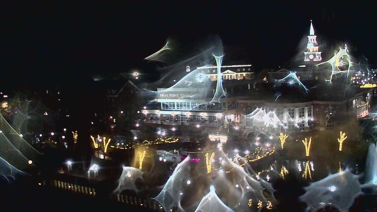 Thumbnail for current weather camera view from High Point University in High Point, North Carolina