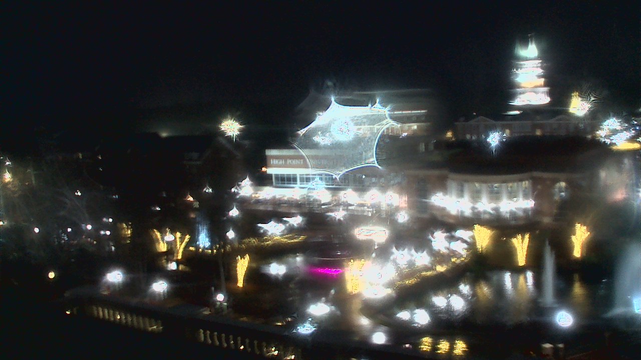 Thumbnail for current weather camera view from High Point University in High Point, North Carolina