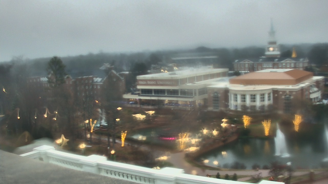 Thumbnail for current weather camera view from High Point University in High Point, North Carolina