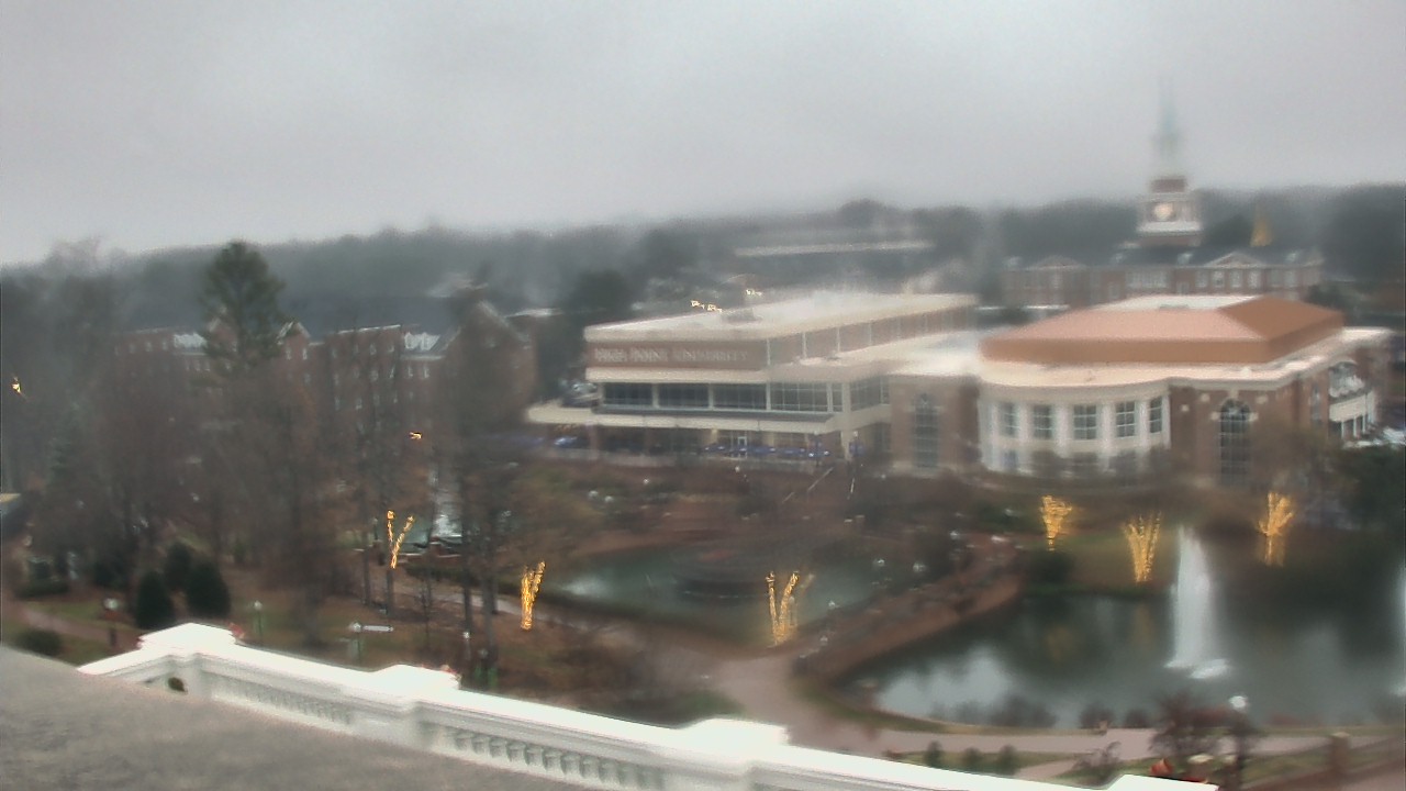 Thumbnail for current weather camera view from High Point University in High Point, North Carolina