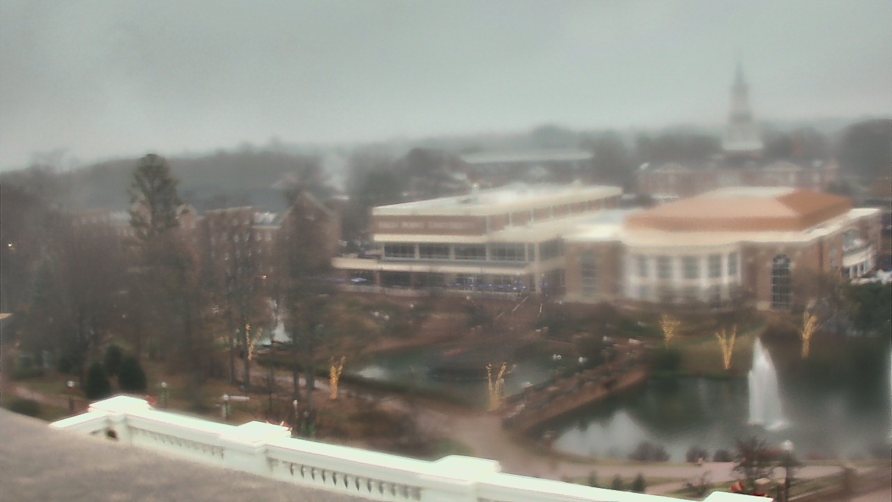 Thumbnail for current weather camera view from High Point University in High Point, North Carolina