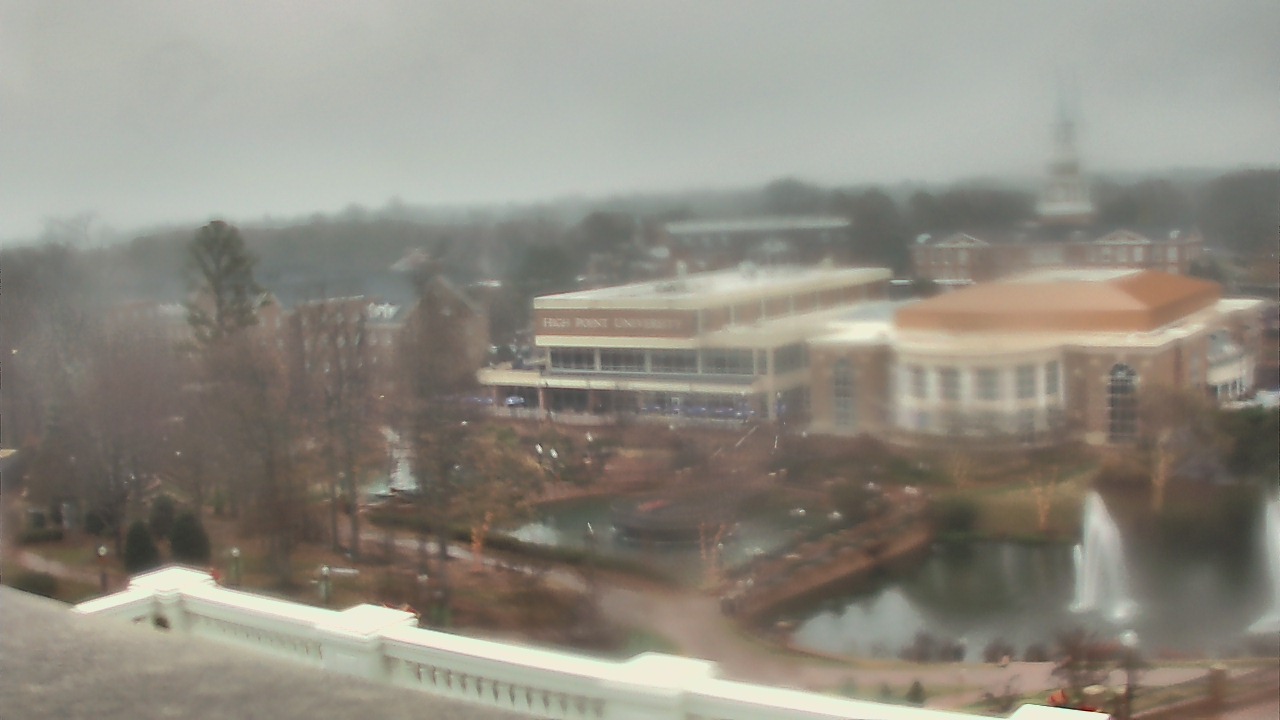 Thumbnail for current weather camera view from High Point University in High Point, North Carolina