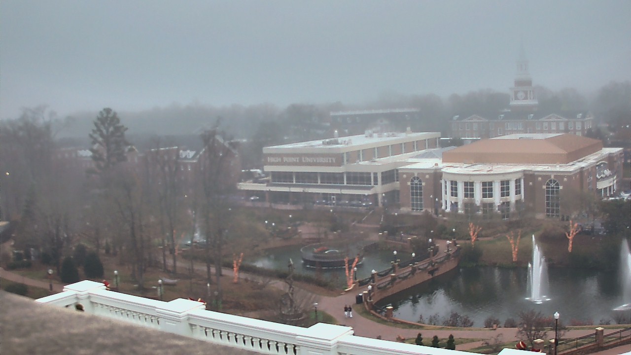 Thumbnail for current weather camera view from High Point University in High Point, North Carolina