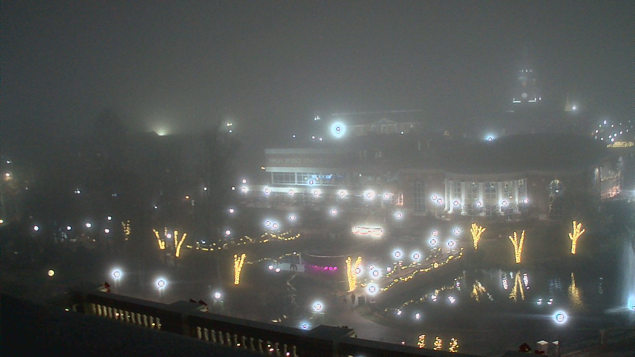 Thumbnail for current weather camera view from High Point University in High Point, North Carolina