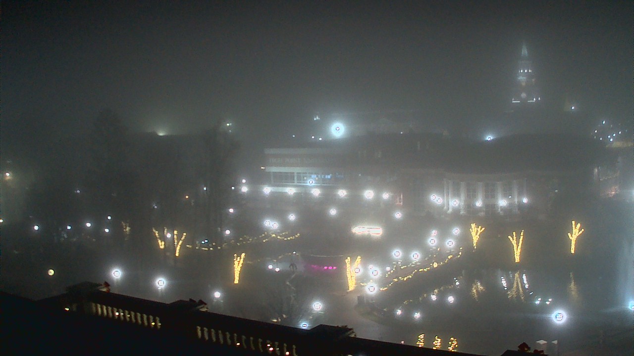 Thumbnail for current weather camera view from High Point University in High Point, North Carolina